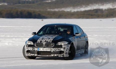Next Gen Twin Turbo M5 Frolicks In The Snow